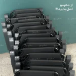 صندلی تاشو سفری 9 فنذه مشکی