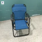 صندلی مسافرتی تاشو پلاس سرمه ای