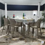 میز و صندلی آلاچیق 6 نفره