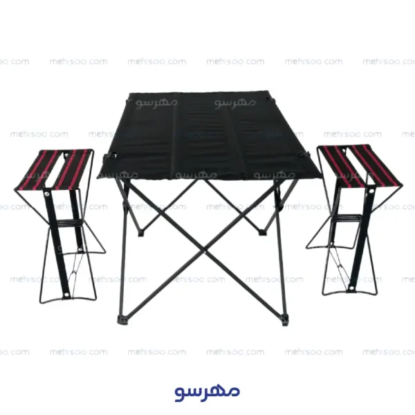 میز و صندلی 2 نفره مسافرتی مینی استراکچر - مترویی جاگینگ