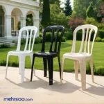 رنگبندی صندلی پلاستیکی بدون دسته نشکن