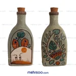 بطری سفالی آوین صنایع دستی لالجین