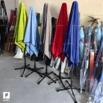 رنگبندی چتر های پایه تاشو پایه وسط