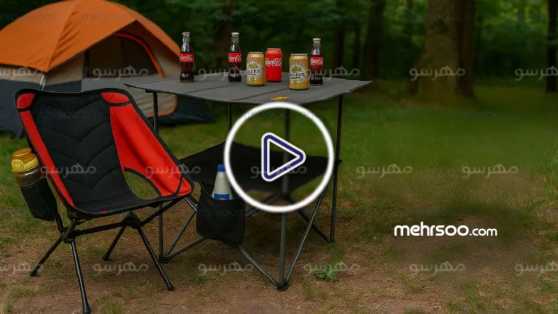 میز دو طبقه پرستیژ در کنار صندلی ادونچر