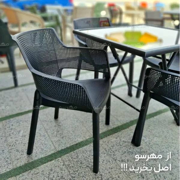ست میز و صندلی فضا باز مدرن