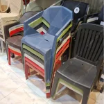 رنگبندی صندلی پلیمری سه بعدی طرح الماس