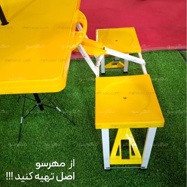 نیمکت های ست تاشو غذاخوری همسفر