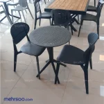 میز صندلی پلیمری نظری دو نفره اسکای