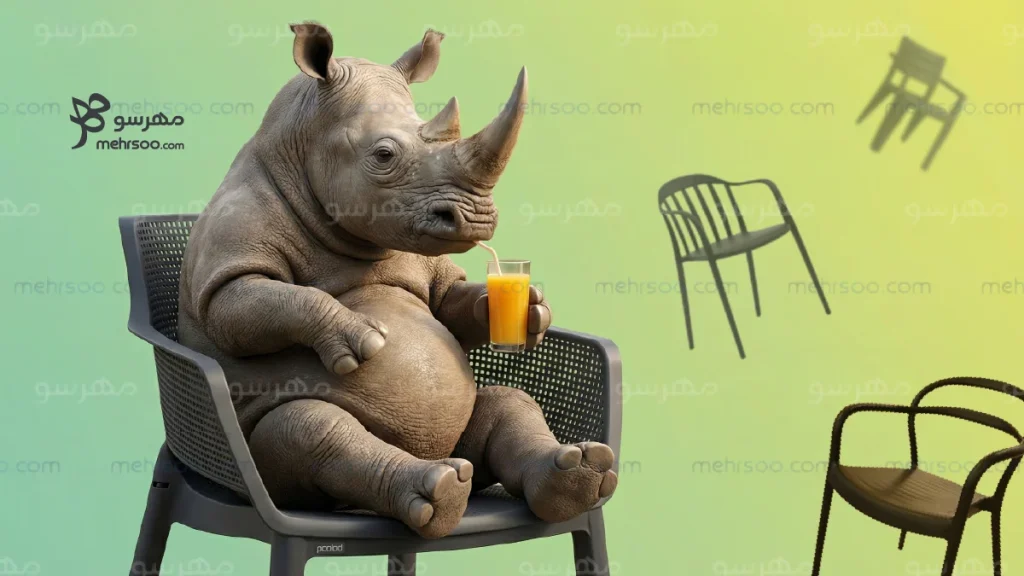 صندلی های پلاستیکی محکم و بادوام