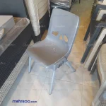 فروشگاه صندلی پلاستیکی پایه فلزی