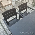 میز و صندلی پلیمری هرکول با میز تاشو (6نفره) - تصویر 4