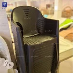 صندلی پلاستیکی راحت و ارزان رنگ مشکی