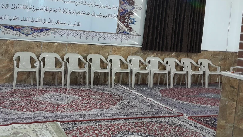 صندلی پلیمری محکم برای مسجد