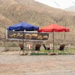 چتر سایه بان رستورانی تولیپ 2.5 متری پروفیل
