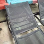 پشتی تخت استخری آلومینیومی طرح مش نظری