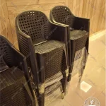 فروشگاه صندلی پلاستیکی دسته دار 988