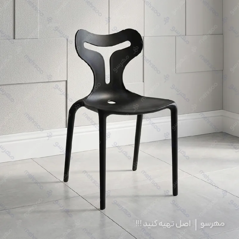 Plastic space chair without arms صندلی پلاستیکی مدرن مدل 481 ناصر