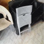 صندلی تاشو پلاستیکی پلیمری محکم