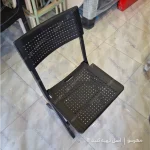 نمای بالایی صندلی پلیمری تاشو ایشکا