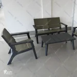 نمای نزدیک مبلمان پلاستیکی پولاد مدل تایتان (ویرا)
