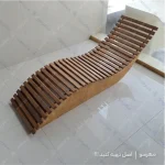 تخت استخر چوب ترمو موج