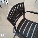 صندلی دسته دار پلاستیکی رومئو کلیپ