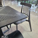 صندلی مشکی و مستحکم کویین کلیپ 1